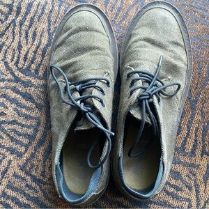 CAMPER Men's Casual Canvas Shoes #K10088-002 Olive Green Sz.42/9